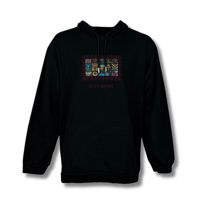 SUDADERA CON CAPUCHA ARTE AZTECA